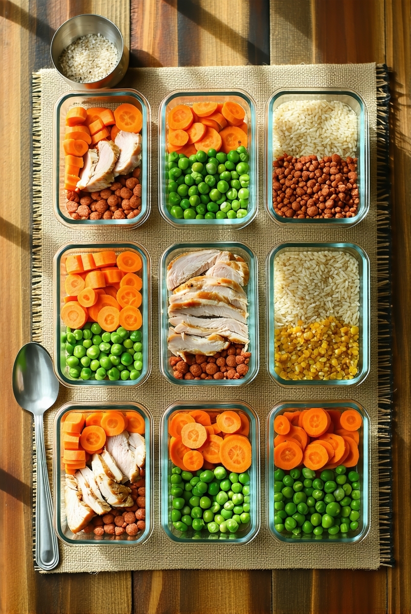 dog food preparation weekend