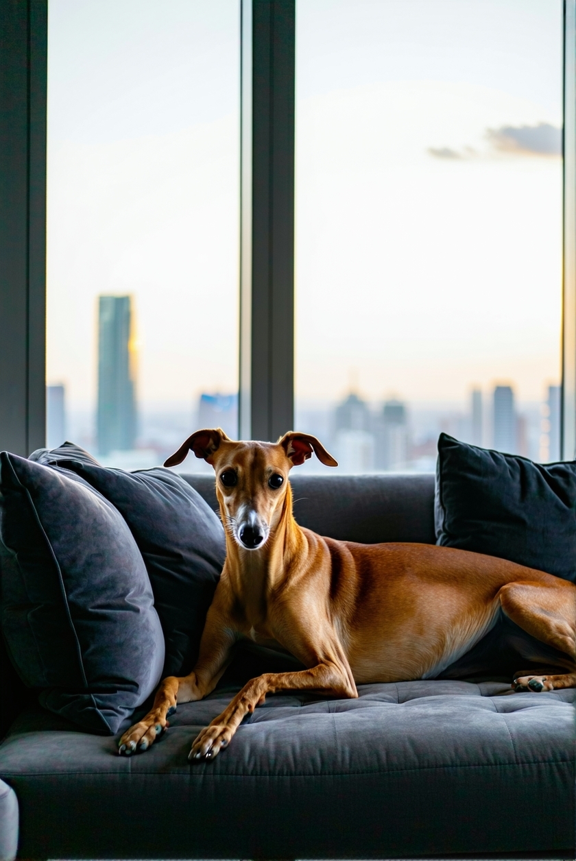 greyhounds thrive in apartments