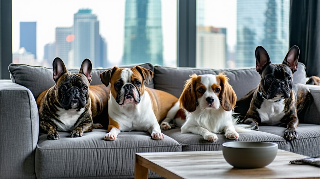 ideal urban dogs for professionals