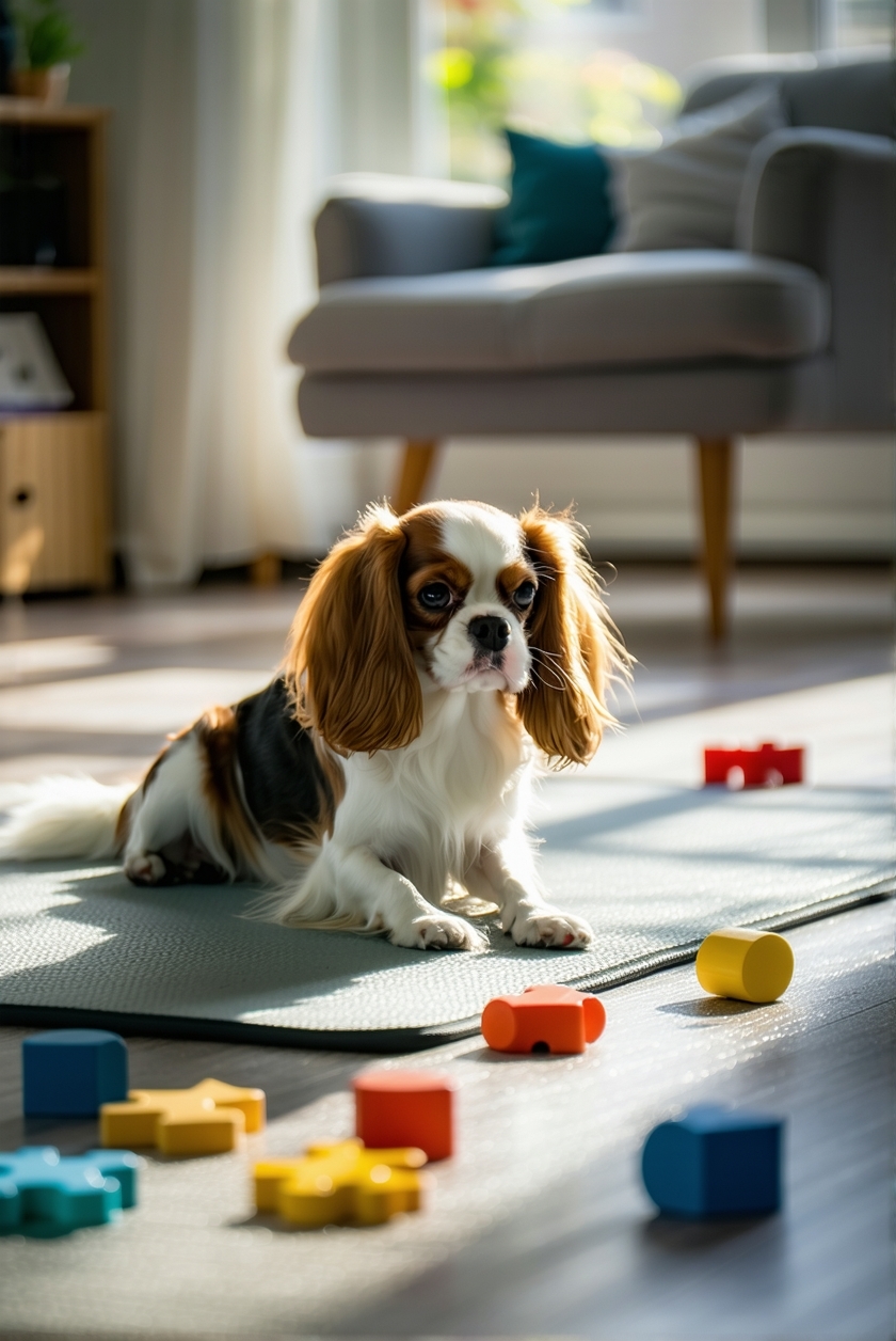 mental health dog exercises
