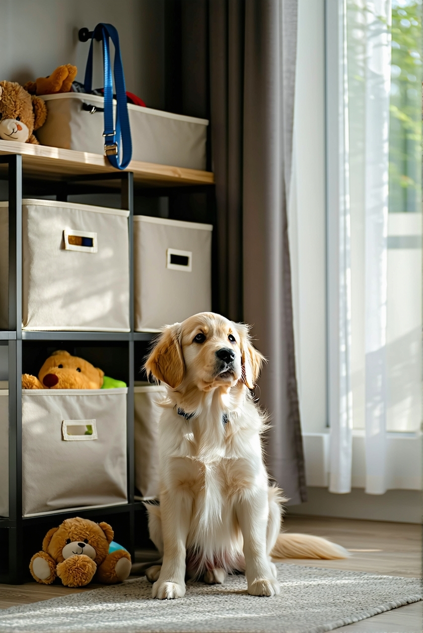 organize for puppy training