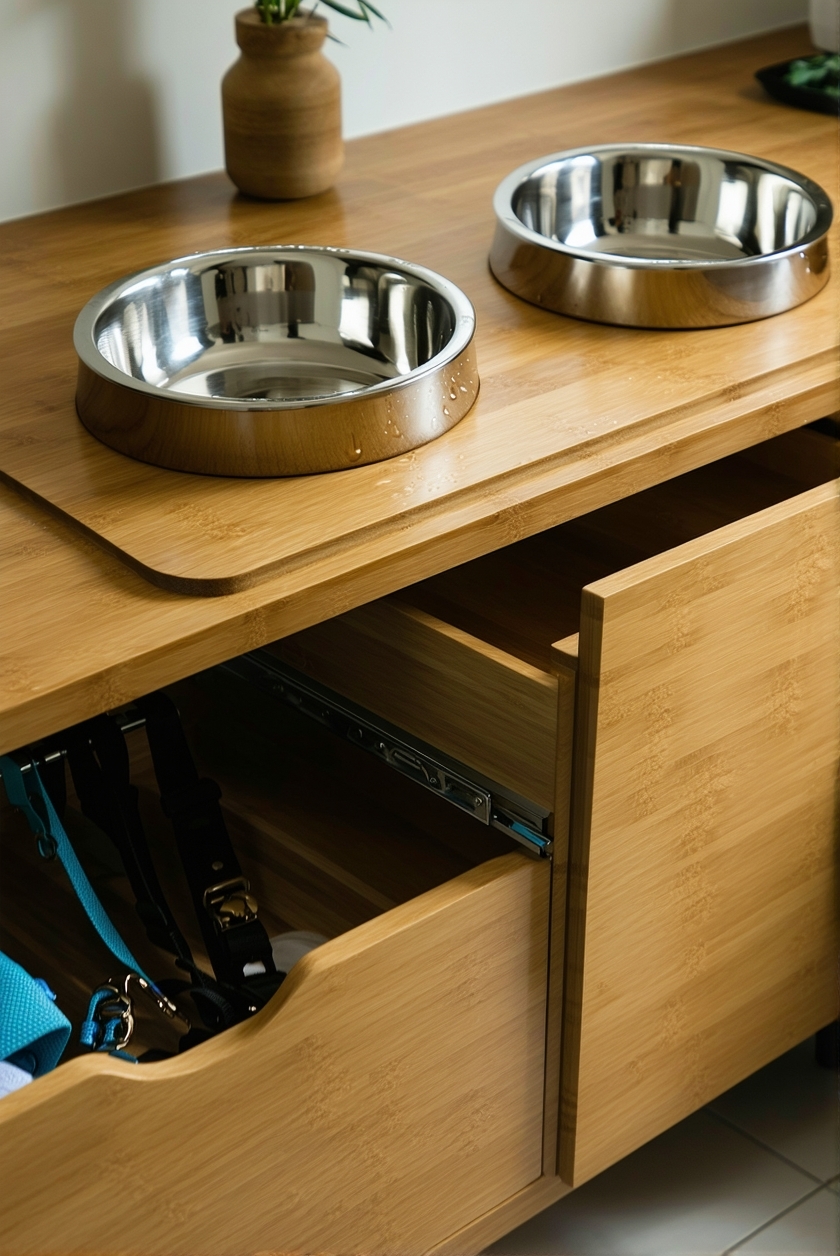 organized multi functional feeding stations