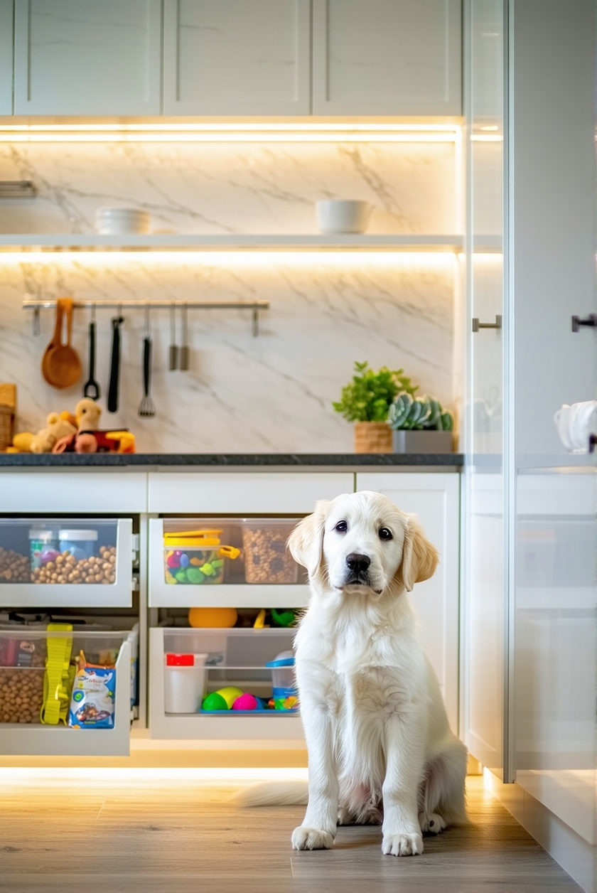 organized spaces enhance pet well being
