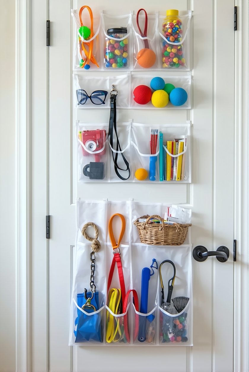 pet supply door organizer