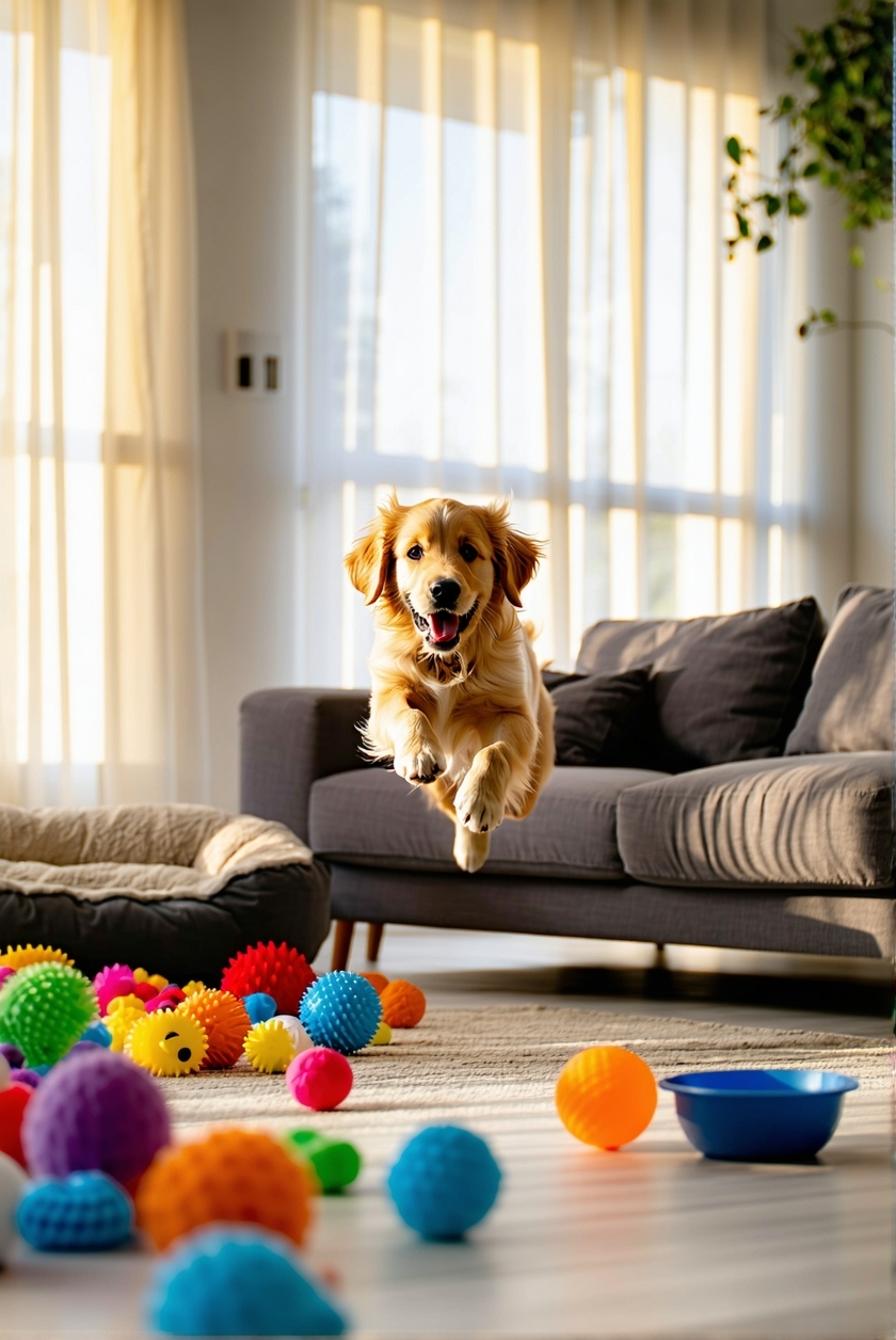 puppy schedule influences work