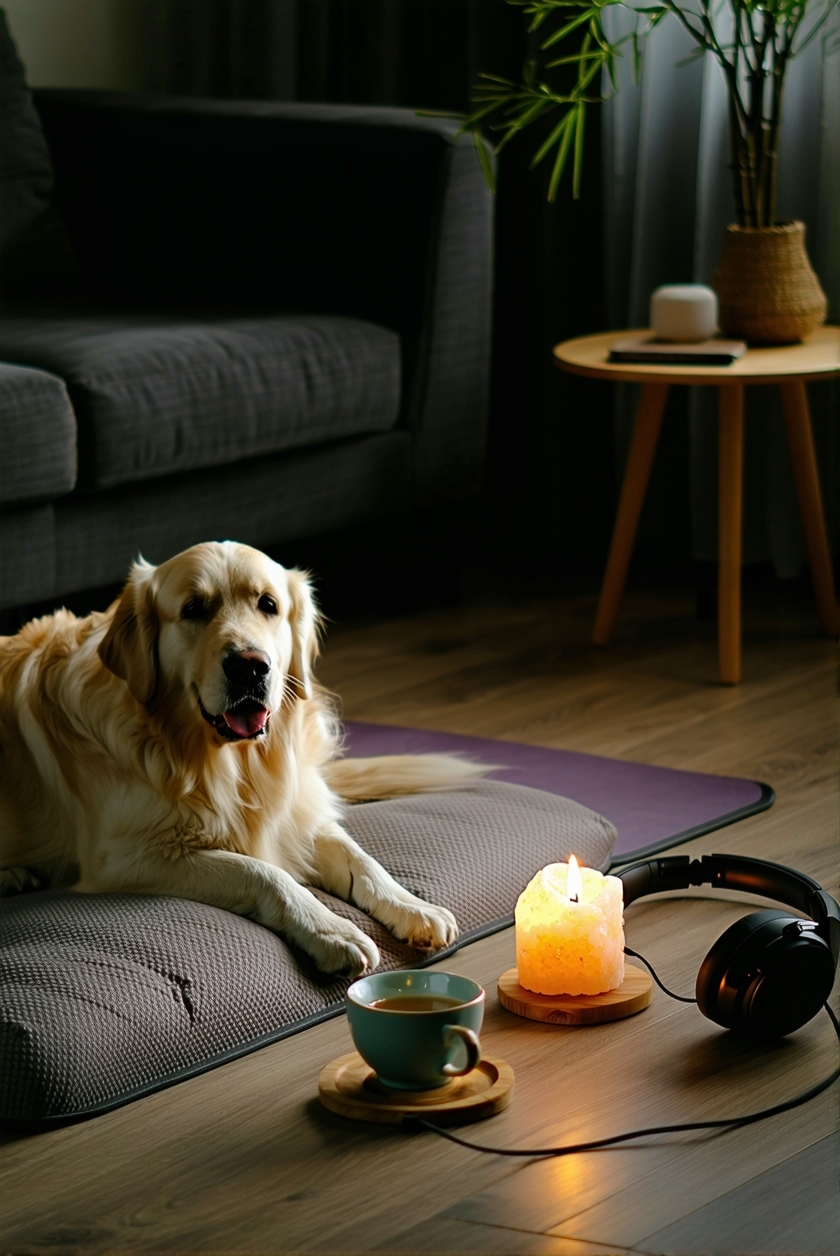 relaxing evening routines established