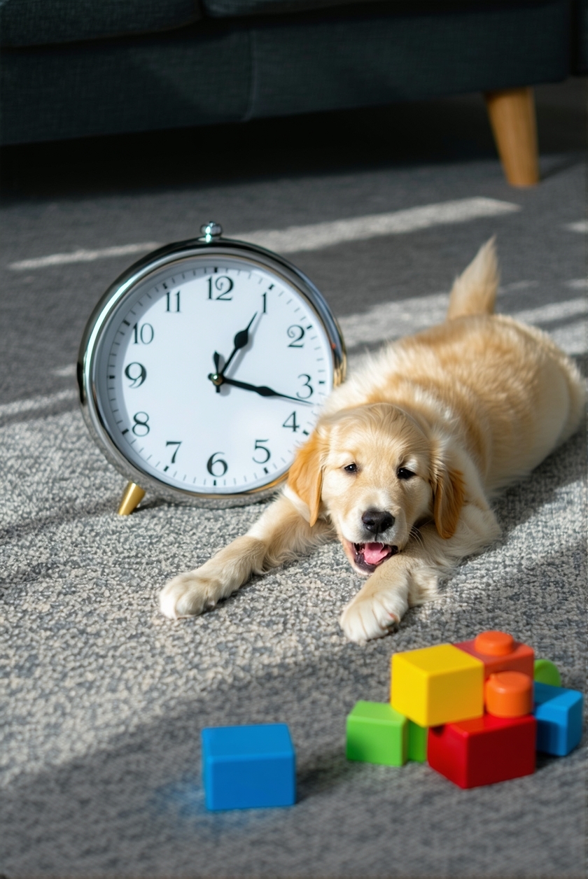 track puppy energy patterns