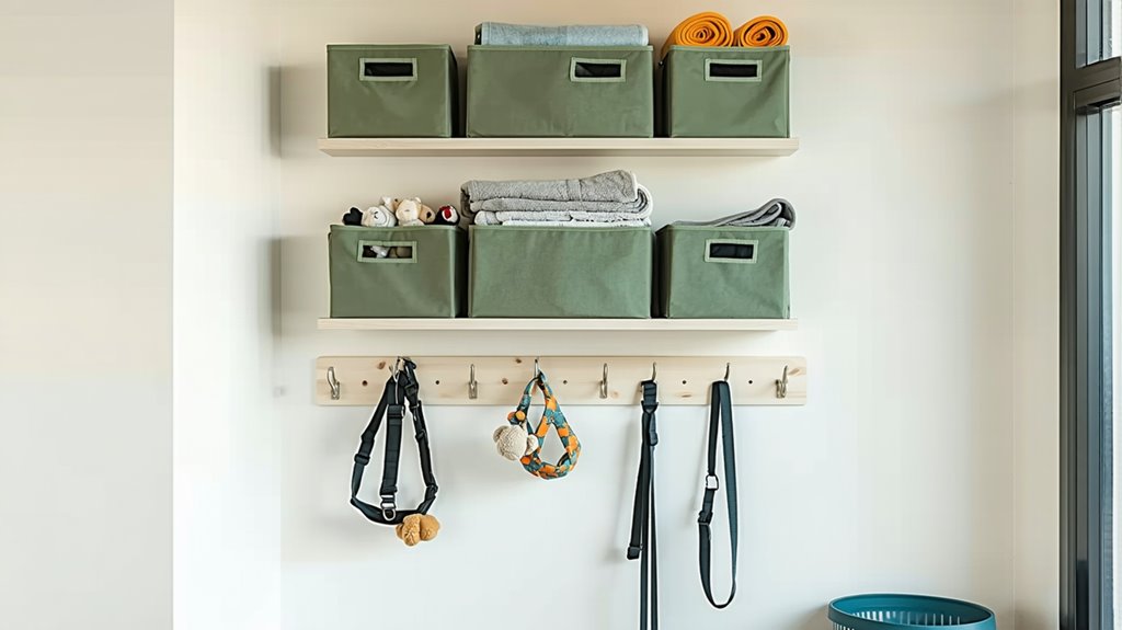 vertical storage for dogs